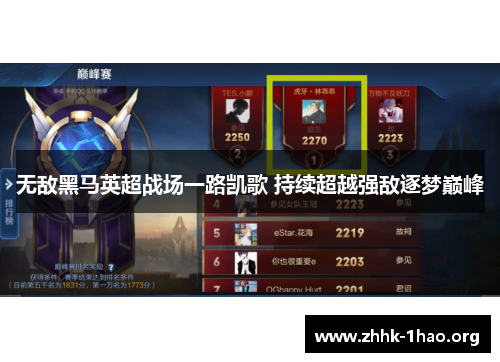 无敌黑马英超战场一路凯歌 持续超越强敌逐梦巅峰