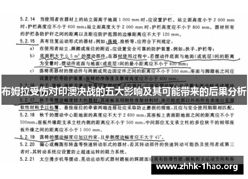 布姆拉受伤对印澳决战的五大影响及其可能带来的后果分析